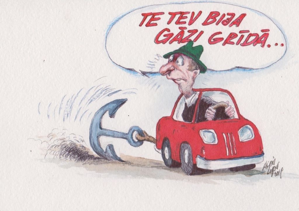 Karikatūra: Agris Liepiņš