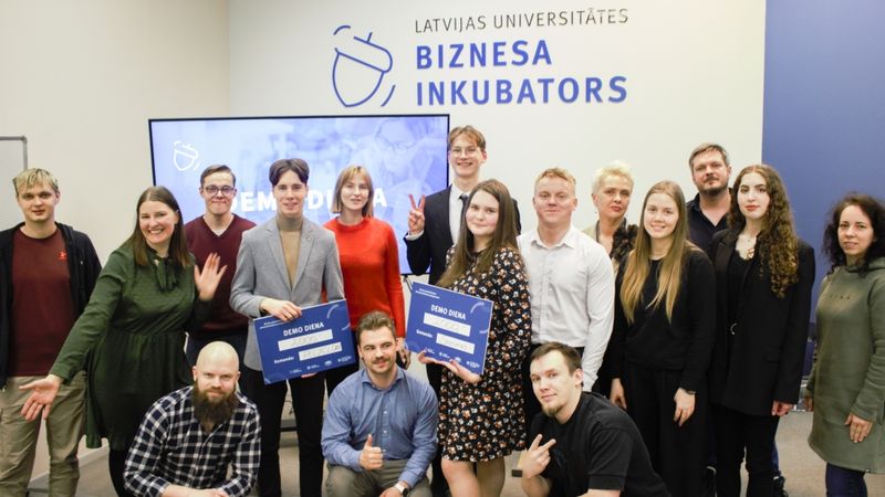 LU Biznesa inkubatorā triumfē daudzfunkcionāli sensori un akustiskie paneļi