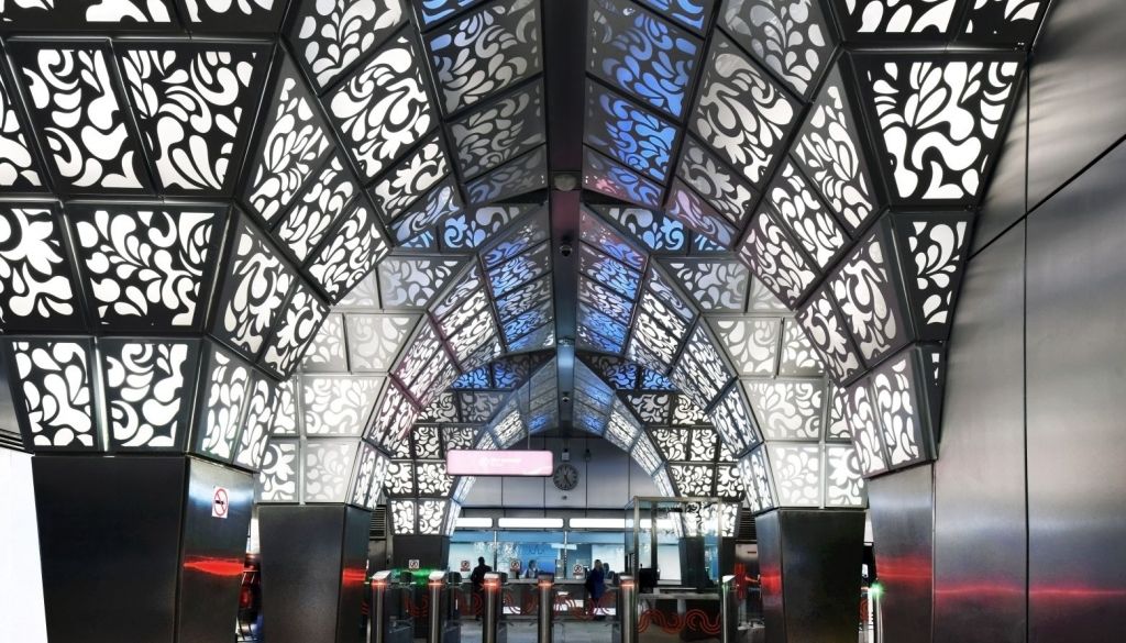 FOTO: Latvijā projektēta metro stacija atzīta par skaistāko Maskavā