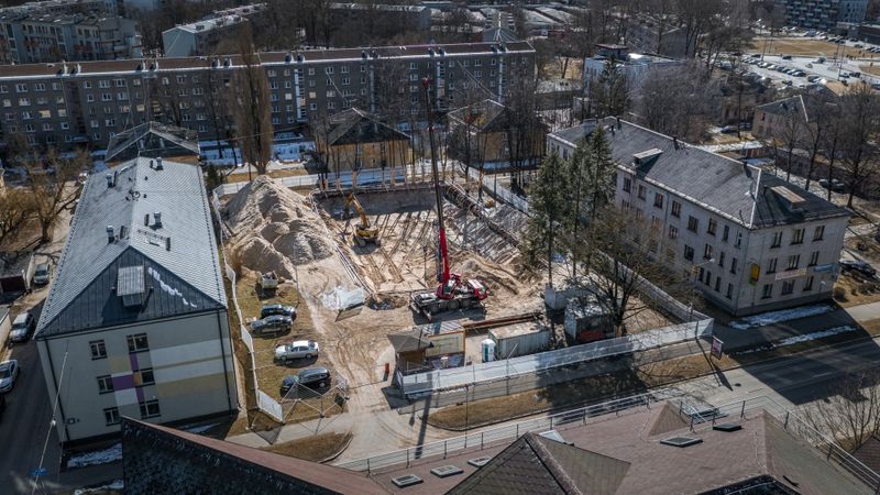 Investē 3,5 miljonus eiro jaunā mājokļu projektā Ieriķu ielā