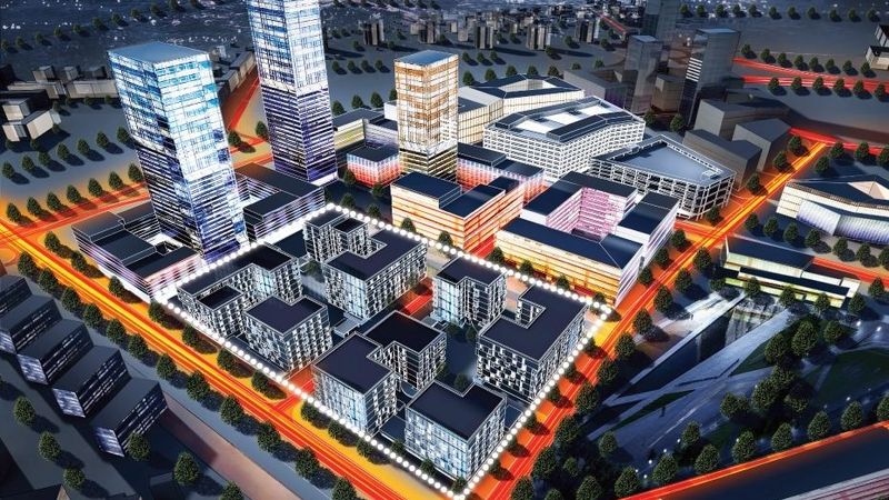 Ezerparka teritorijā uzsākta jauna projekta Ungura Nami būvniecība