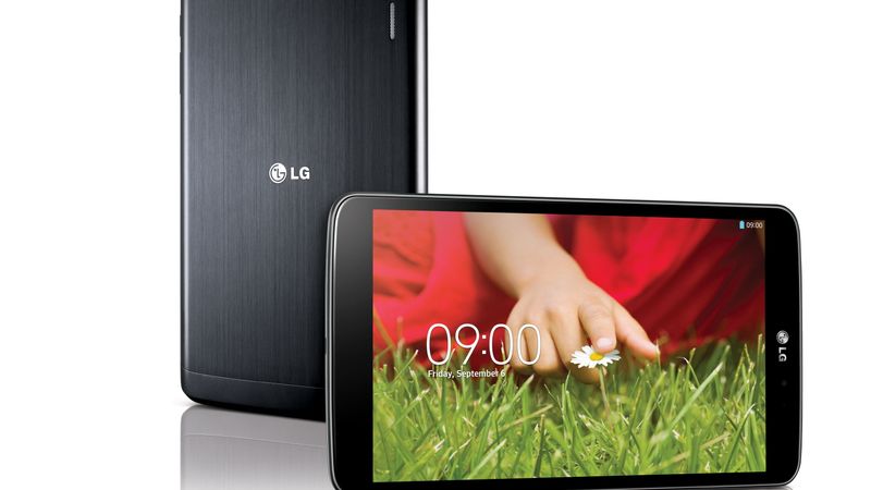 LG ar astoņu collu planšetdatoru papildina G klases ierīču klāstu