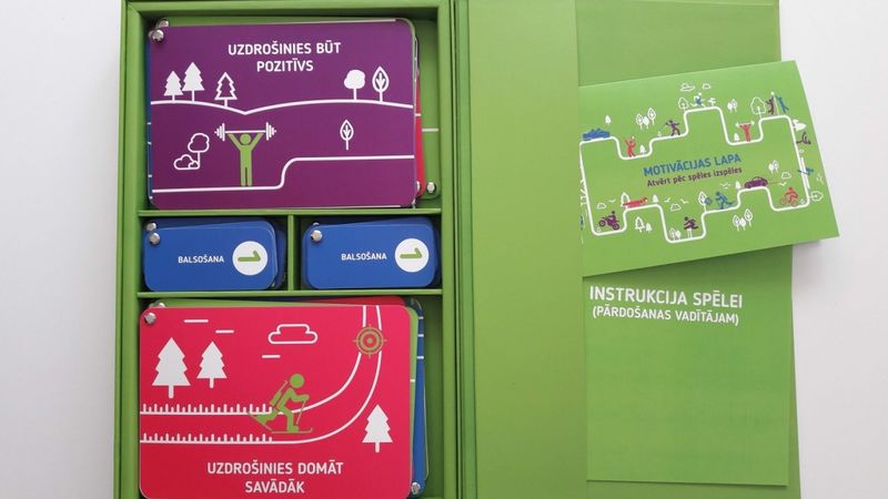 Izveido biznesa apmācību spēli