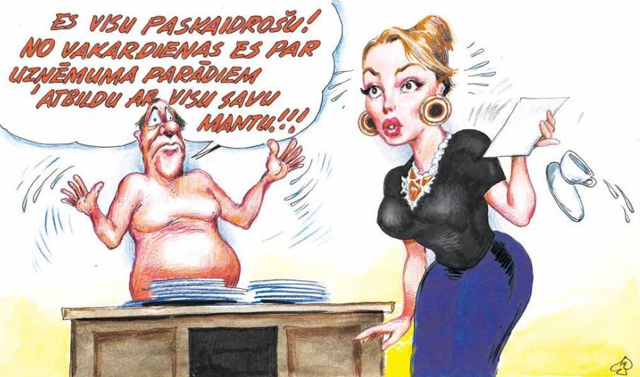 Karikatūra: Agris Liepiņš