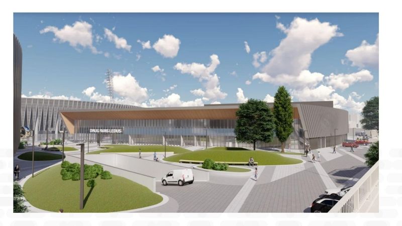 Daugavas stadiona ledus halles būvniecība izmaksās vairāk nekā 10,3 miljonus eiro