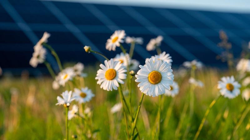 Stelpe saules parks uzsāk zaļās elektroenerģijas ražošanu