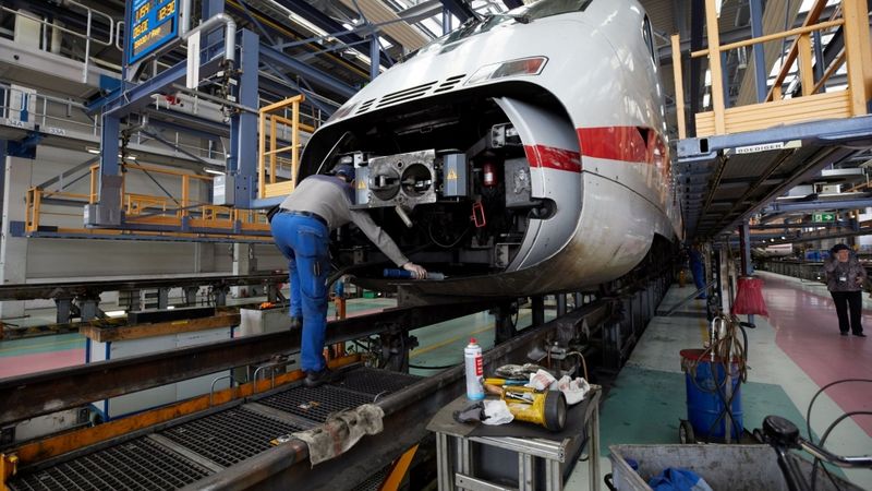 140 tūkstoši Deutsche Bahn vilcienu pagājušajā gadā nav ieradušies galamērķī