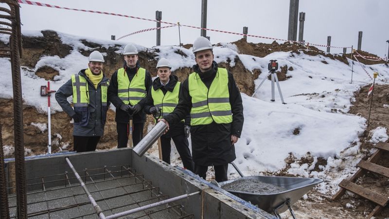 Dreiliņos top JYSK loģistikas centrs
