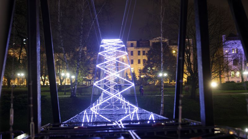 Papildināts ar foto - Gaismas festivāls  Staro Rīga