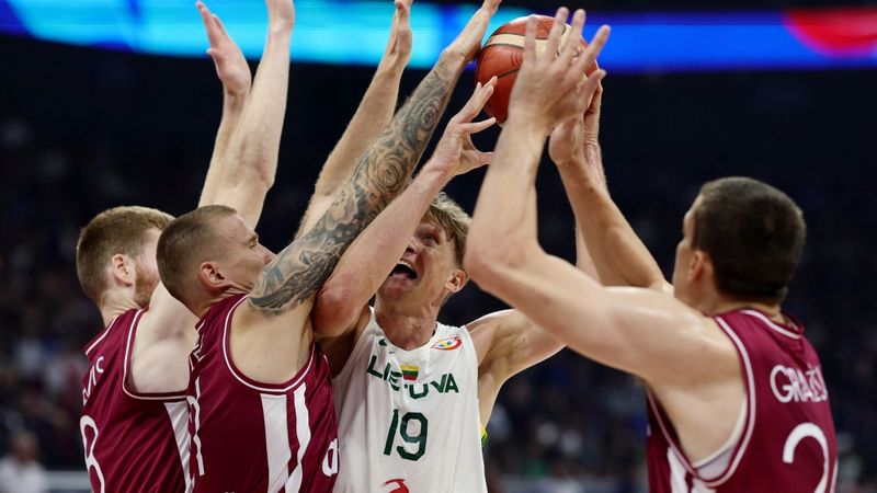 Latvijas basketbolistiem piektā vieta Pasaules kausā