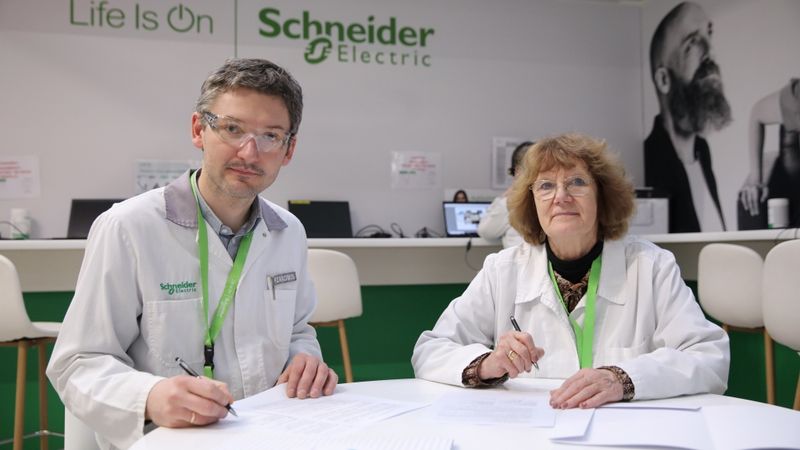 Schneider Electric parakstījis sadarbības līgumu ar Ogres tehnikumu