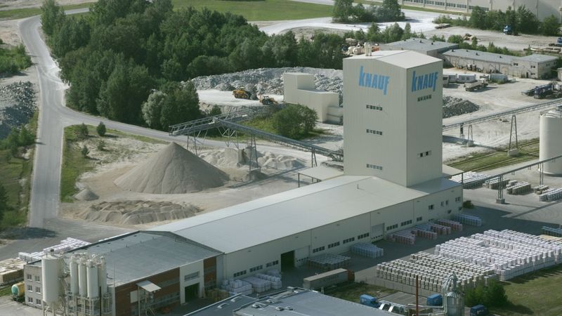 Knauf ražošanas tehnoloģiju attīstībā investējis miljonu
