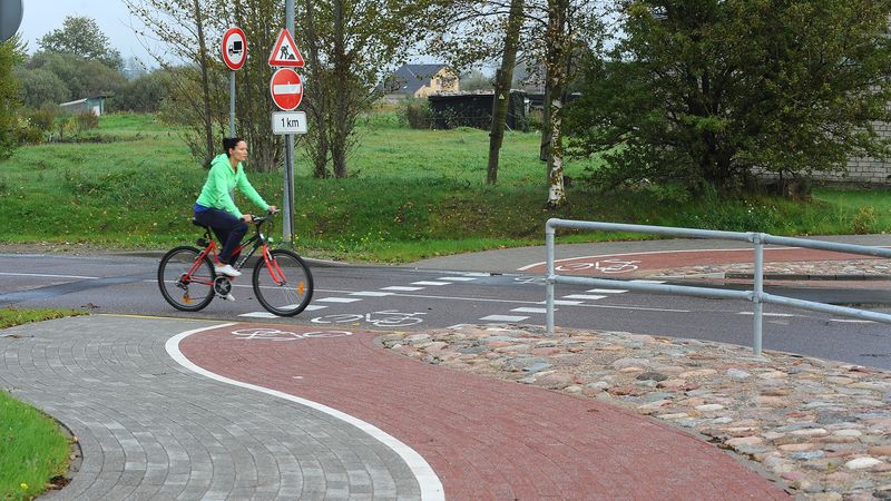 Ventspils kļūst draudzīga velosipēdistiem