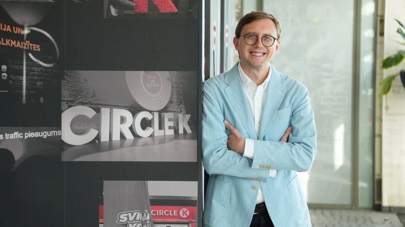 Portrets -  Circle-K Biznesa centra vadītājs Artūrs Andžāns