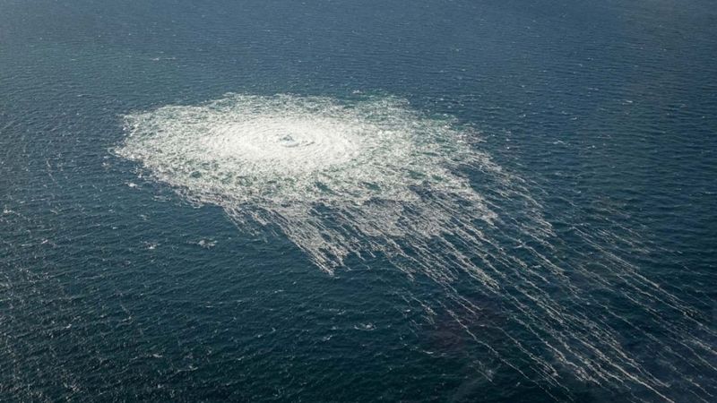 Noplūdes no Nord Stream radušās tīšas rīcības rezultātā