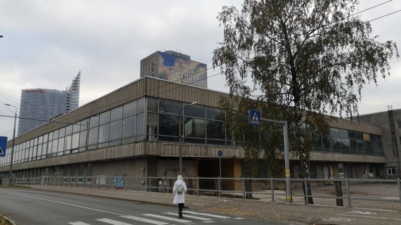 Demontēs Preses nama tipogrāfijas ēku
