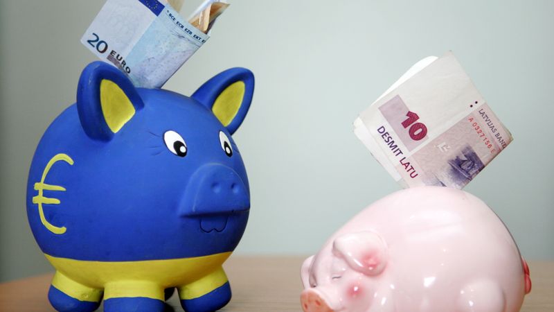 Santīmus pret banknotēm Latvijas Bankā varēs mainīt bez ierobežojuma