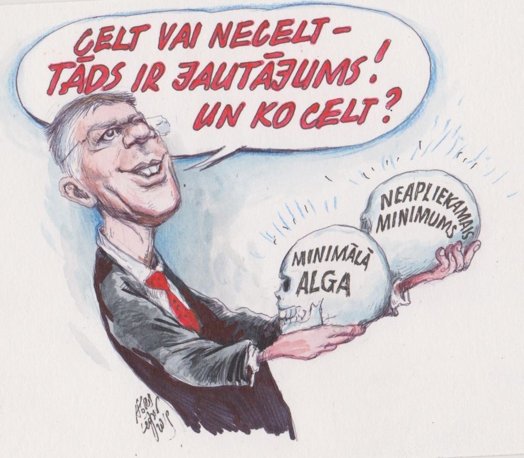 Karikatūra: Agris Liepiņš