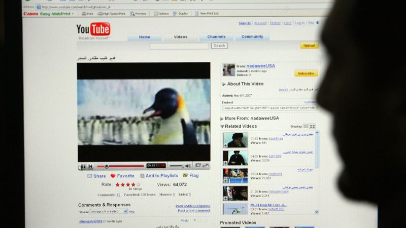 Iespējams, no datoriem Latvijā realizē datorvīrusu izplatību YouTube