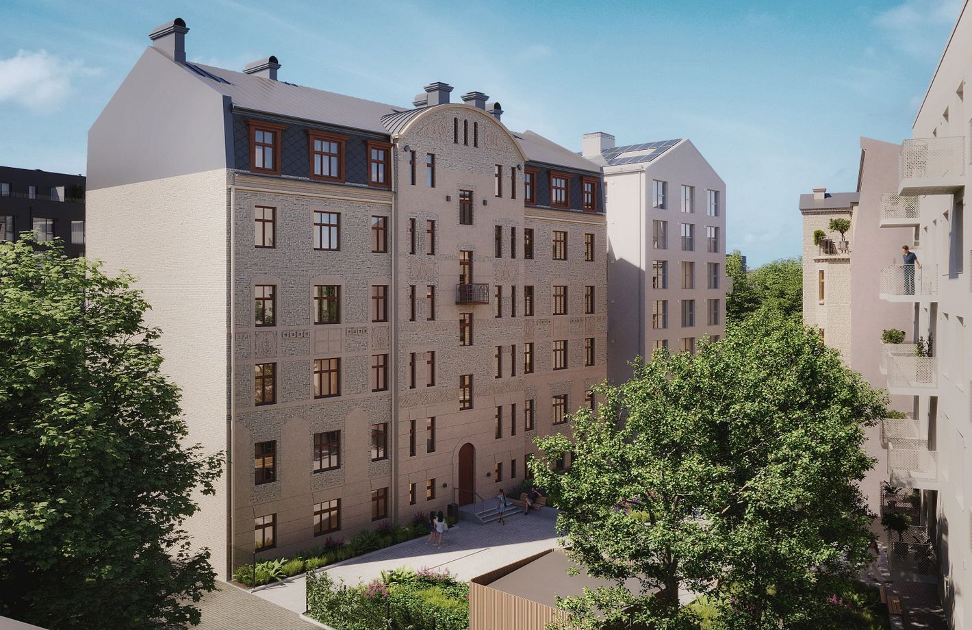 Piešķir 13 miljonus eiro Merko mājas kvartāla Pētersala attīstībai