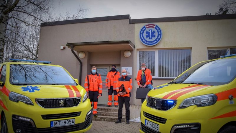 NMPD Specializētās medicīnas centram jauni auto