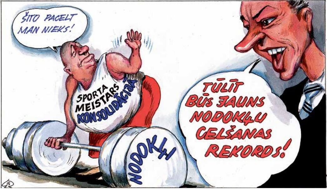 Karikatūra: Agris Liepiņš