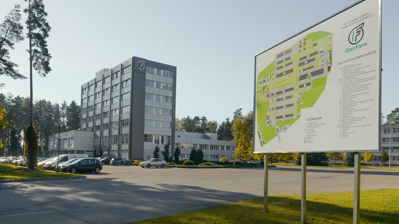 AS Olainfarm pērn lielākais apgrozījums uzņēmuma vēsturē