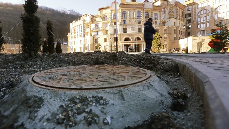 Soču būvniecības nebūšanas un sportistu radošais gars