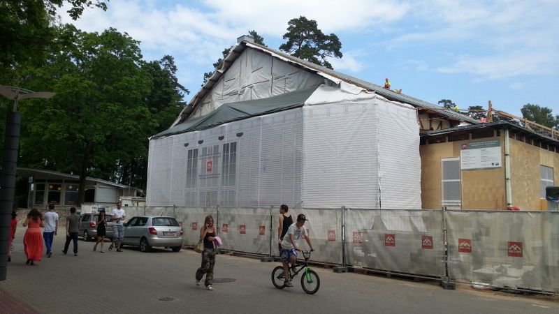 Atjaunotā Dzintaru koncertzāle gatava uzņemt viesus
