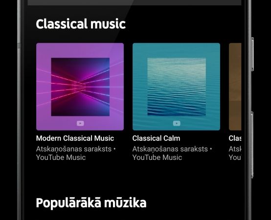 YouTube Music no šodienas arī Latvijā