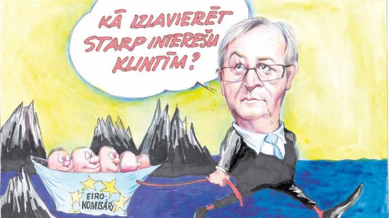 DB karikatūra: Jauns komisijas sastāvs, problēmas – iepriekšējās