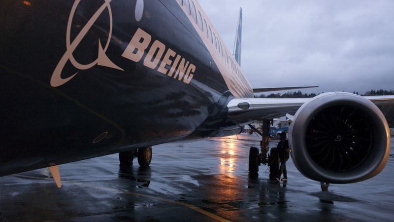 Boeing vērtība divu dienu laikā sarūk par 11 miljardiem dolāru