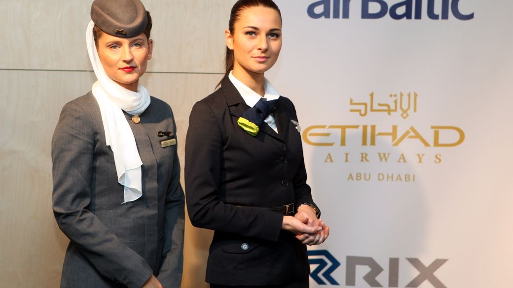 airBaltic sadarbībā ar Etihad Airways sākusi tiešos lidojumus uz Abū Dabī