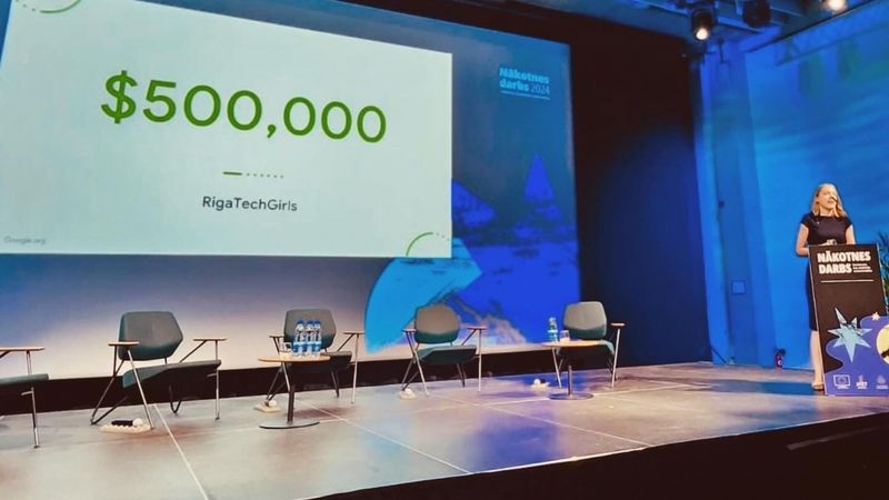 Riga TechGirls saņem 500 000 eiro finansējumu no Google