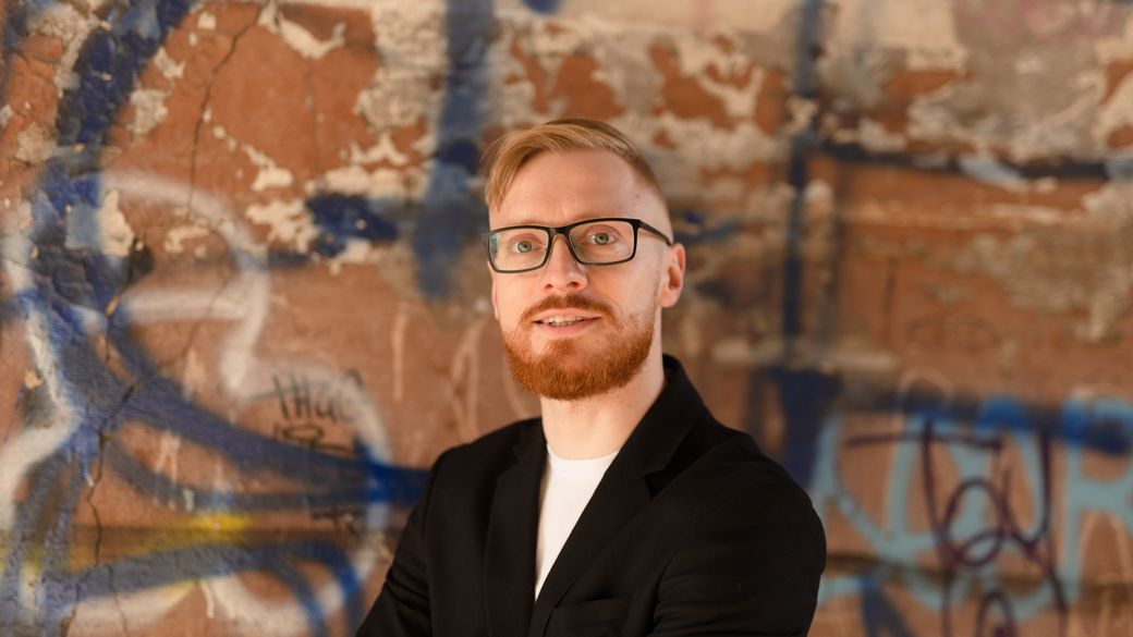 Portrets - Normunds Žieds, Latvijas Arhitektu, inženieru un dizaineru arodbiedrības valdes priekšsēdētājs