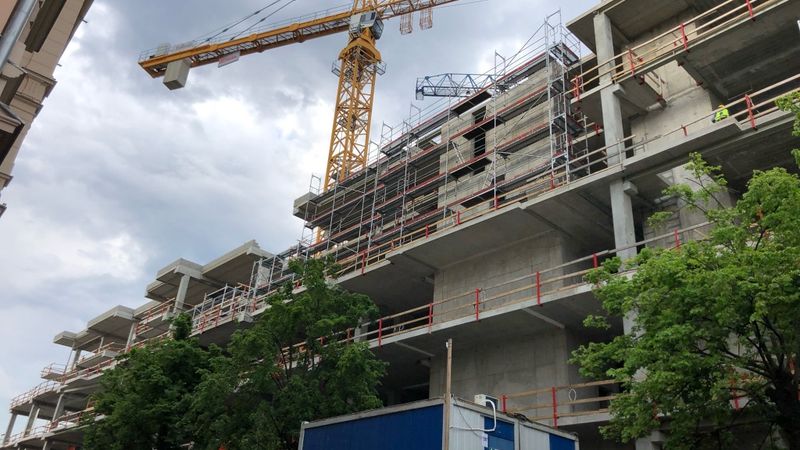 FOTO, VIDEO: 72 miljonus eiro vērtie Origo būvdarbi tuvojas finišam