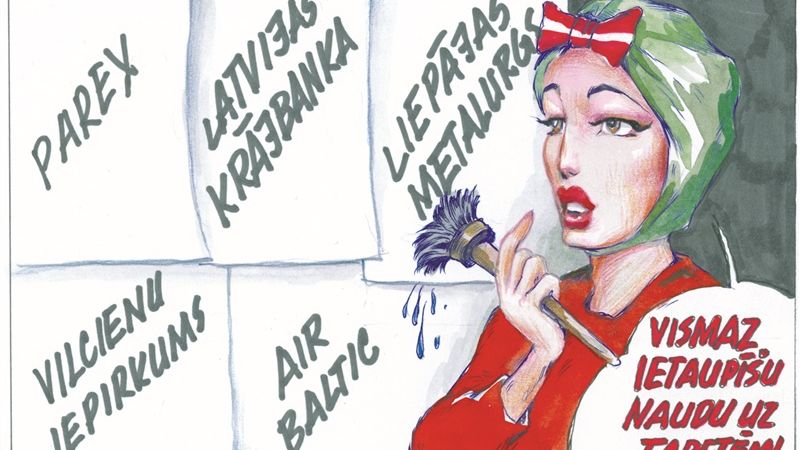 DB karikatūra: Nespēja aizstāvēt savas intereses izmaksā dārgi