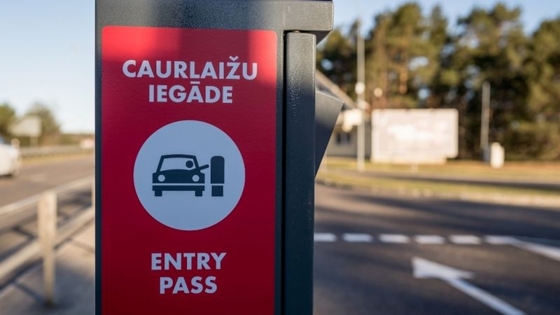 VARAM aptur Jūrmalas iebraukšanas maksas termiņa pagarināšanas plānus