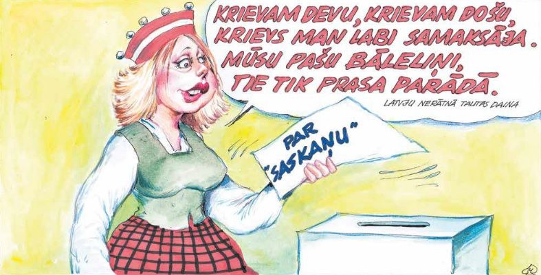 Karikatūra: Agris Liepiņš