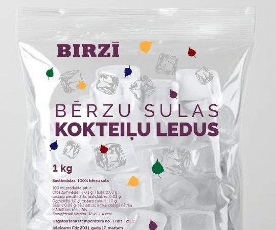 Birzī uzsāk bērzu sulas kokteiļu ledus ražošanu