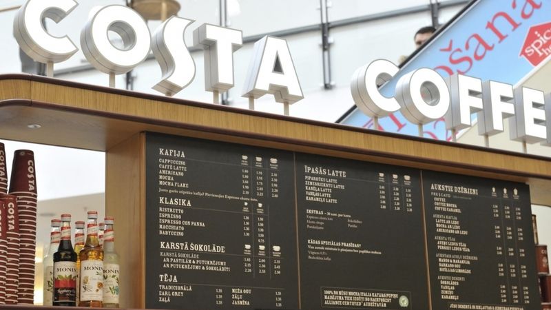 Costa Coffee Latvijā mainījis īpašnieku