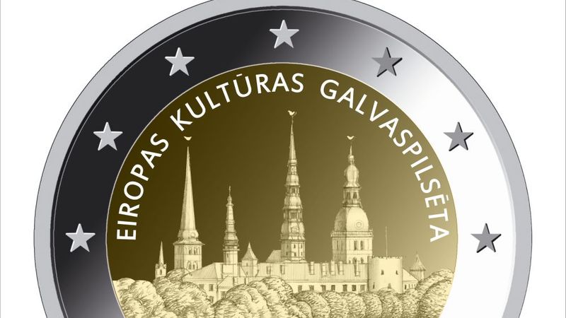 Atklāj, kas būs attēlots uz pirmās Latvijas īpašā dizaina divu eiro monētas