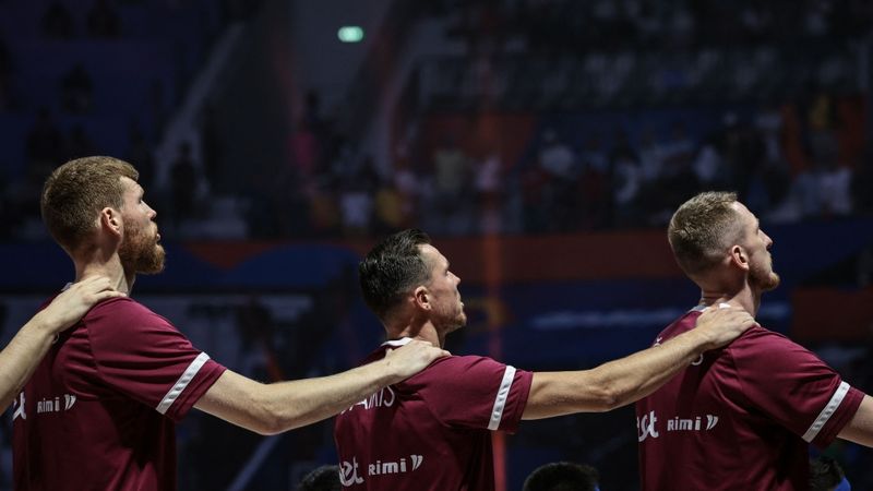 Latvijas basketbolisti sasniedz ceturtdaļfinālu