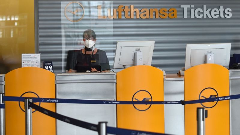 Lufthansa pametīs akciju biržas indeksu DAX 30