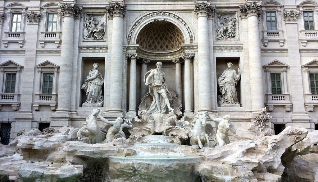 Roma apsver biļešu ieviešanu Trevi strūklakas apskatei