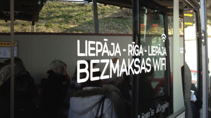 Liepājas autobusa parka autobusos būs bezmaksas internets