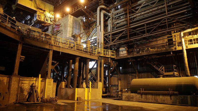 AS KVV Liepājas Metalurgs  jau saražojis 5000 tonnu tērauda armatūras