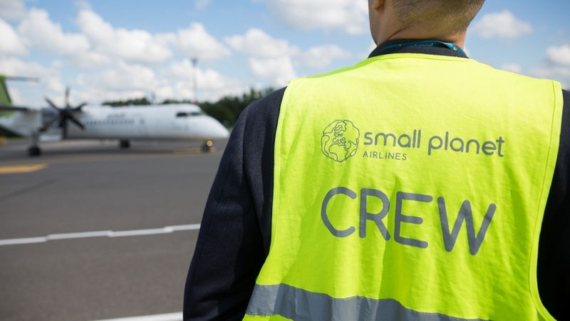 Small Planet Airlines Lietuvā atlaidīs 44 darbiniekus