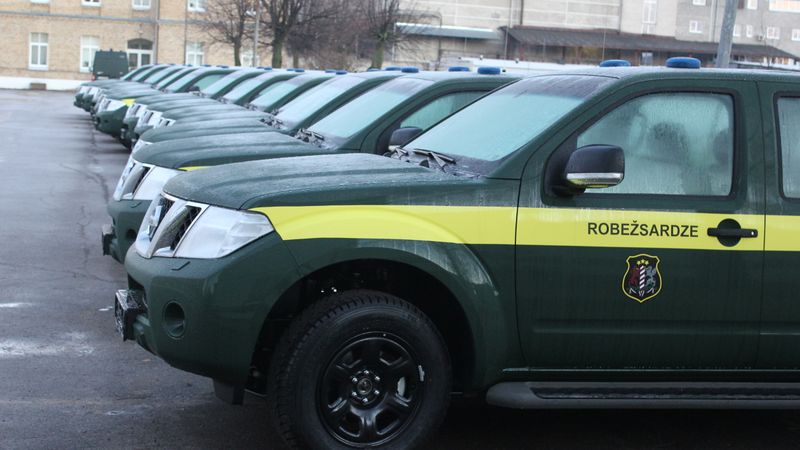 Robežsardze saņem 87 jaunus auto 2,8 miljonu eiro vērtībā