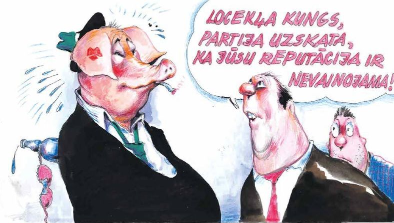 Db karikatūra: Formulas nevainojamas reputācijas noteikšanai nav